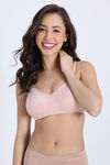Zivame Double Layered Non Wired 3/4th Coverage Tshirt Bra (Pack of 2) - Multicolor — thumbnail 2
